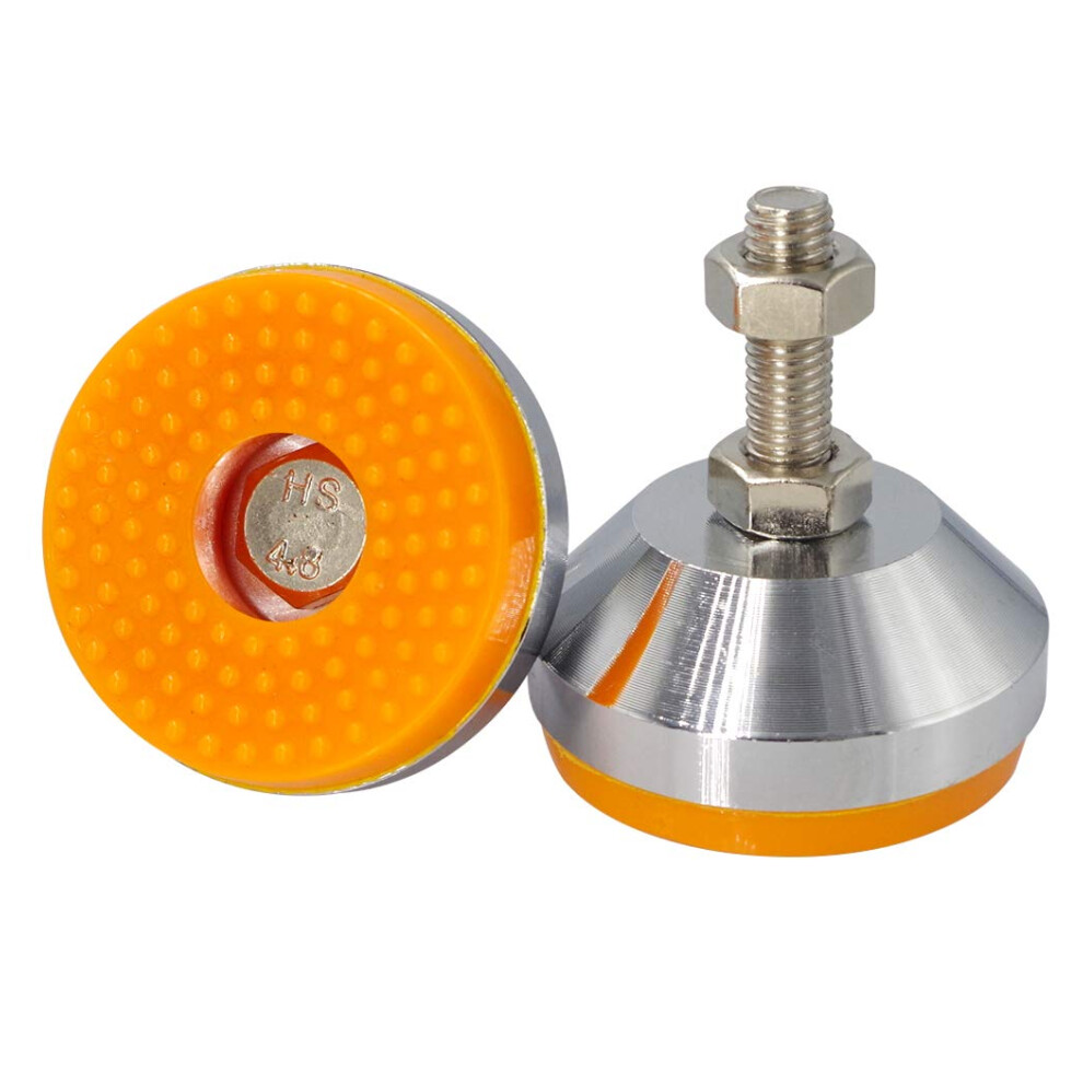 Wolfride Machine Leveling Feet Heavy Duty M10 Thread Adjustable Leg Leveler For Workbench Machine 2Pcs 603935164825