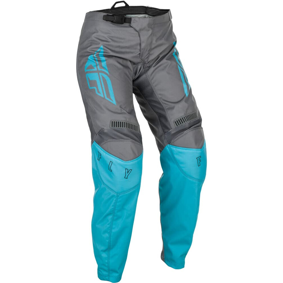 Pantalon Fly Racing F-16 2021 pour femme (gris/bleu, taille 22)