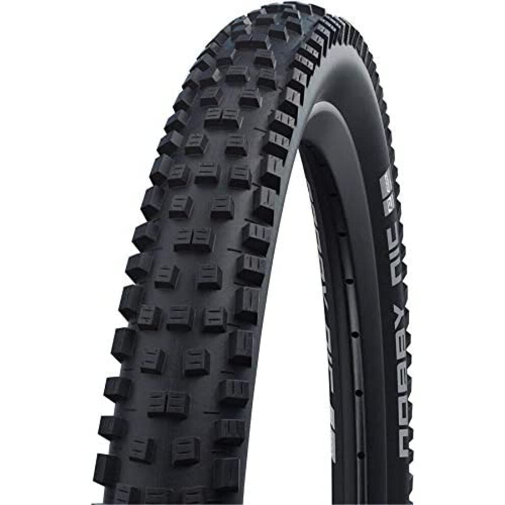 Schwalbe - Nobby Nic - Cubierta De Alambre Para Mtb Touring Y Enduro | 26 X 2,25 | Performance Line Addix | Negra
