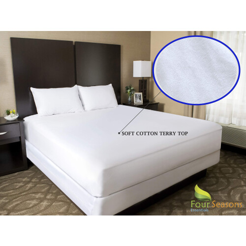 Protecteur de matelas a fermeture eclair pleine grande 1