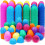 The Dreidel Company Fillable Easter Eggs with Hinge Bulk Colorful Bright Plastic Easter Eggs Perfect for Easter Egg Hunt Suprise Egg Easter Hunt 1
