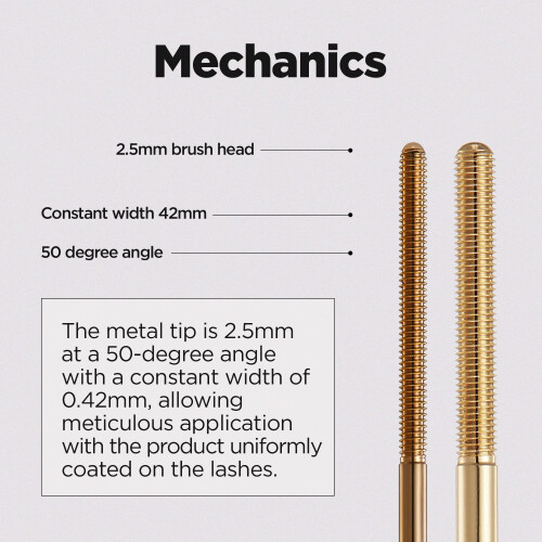 Neogen, Extra Volumecurl Metal Maxicara, 02 Brown, 0,13 fl oz (4 ml) 1
