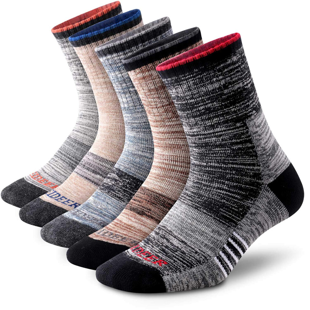 Chaussettes de randonn   e FEIDEER pour hommes, coussin absorbant, pour sports de plein air