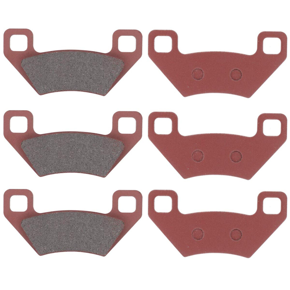 Motoku Front & Rear Brake Pads For Arctic Cat 300 366 400 450 500 4X4 Prowler Xt 550 650 Xtx 700 Efi 750 Xtz 1000 6972301983297