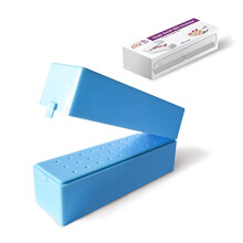 Pana neglebor bit indehaver Stand Display Organizer- St?vbeskyttet opbevaring Container Boks Sagsv?rkt?jer til hjemmebrug eller neglesalon - (30