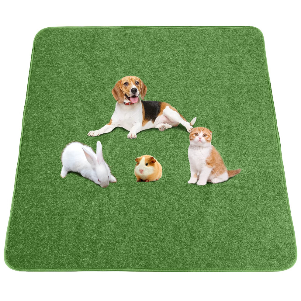 Tapis D'urine Lavables Pour Chiens 65""X45""/72""X72"" Tapis D'urine RéUtilisables Extra Larges Tapis ImperméAble Pour Animaux De Compagnie Tapis-image