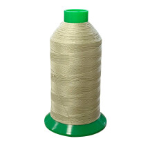 Serabond gebonden polyester draad 92 UV-bestendig zwaar naaigaren 8 oz spoel - kan worden gebruikt op thuisnaaimachines (zand)