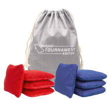 GoSports Set de 8 Sacos de Frijoles para Cornhole con Superficies Slick y Stick