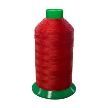 Serabond Bonded polyestertr?d 92 UV-bestandig kraftig sytr?d 8 oz spole - kan bruges p? hjemmesymaskiner (r?d)