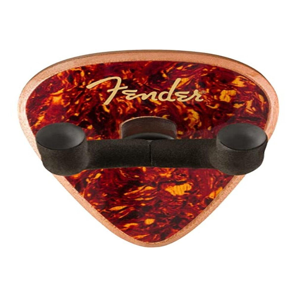 Fender 351 Guitar Wall Hanger Supporto Da Parete Per Chitarra Nella Classica Forma 351 - Colore Tortoise-image