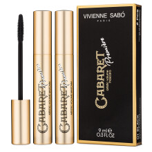 Vivienne SabA Paris - klassische Everyday Mascara Cabaret Premiere Tierversuchsfrei Schwarz Hergestellt in Europa DUO Pack 2 St   ck