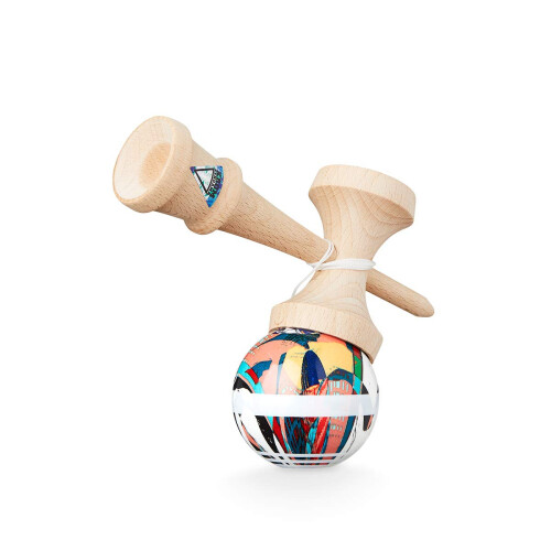 Buitenspel - KROM - Kendama Noia 4 - Geel - Kind - Multicolor 2
