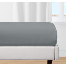 California Design Den 100% algodo orgnico Twin XL Lenol justo Cool Percale Deep Pocket Twin XL Lenis leves Snug-Fit 1 pea Twin XL Lenol ju