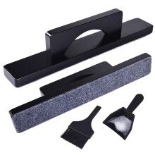 Naissgo Shuffleboard Brush Shuffleboard Sweep Black