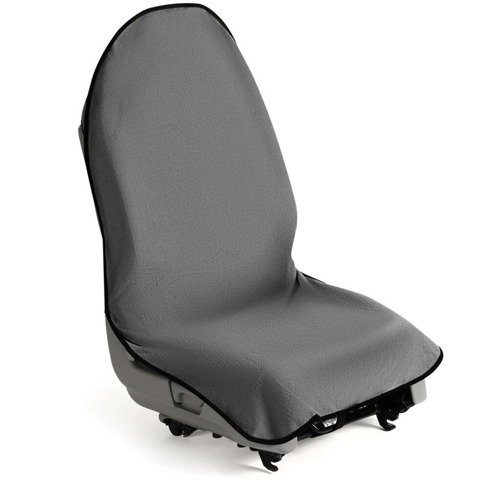 Lebogner Waterproof Sweating Car Seat Cover For Post Gym Workout Running Swimming Beach And Hiking Universal Fit Anti-Slip Bucket Seat Protector F 851840008974