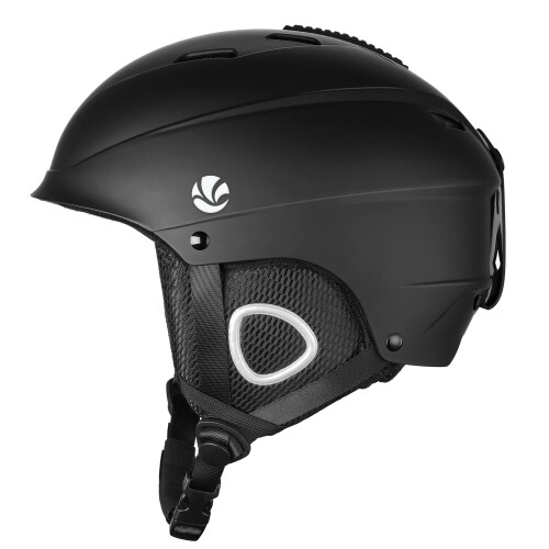 Casco da sci e snowboard VANRORA - Nero M