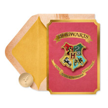 Pr   zdna karta s papyrusom Harry Potter (n   ivka Rokfortu)