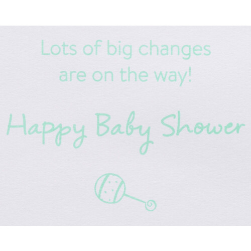 Papyrus Baby Shower Card (store ?ndringer) 2