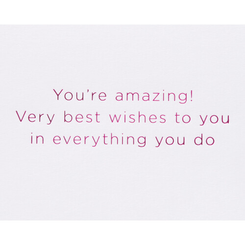 Papyrus Congratulations Card You're Amazing 1