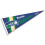 Seattle Seahawks Throwback Vintage Retro Vimpelflag 1