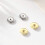 Fomissky Secure Oreing Backs for Studs 3 paires Spring Verrouillage Boucle d'oreille Remplacements 4
