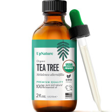UpNature Biologische Tea Tree Olie - 100% Pure Tea Tree Olie voor Huid Haar Teennagel 2oz