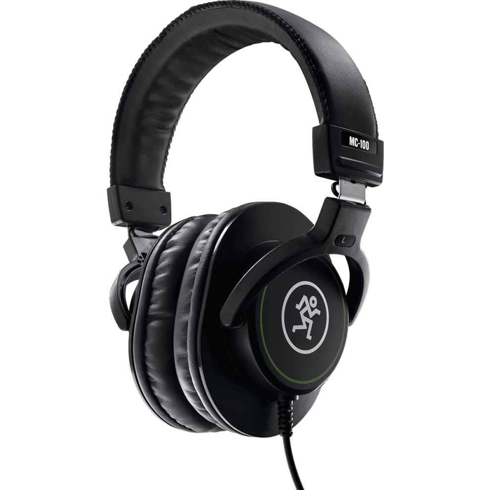 Mackie Mc Series Professional closed-Back Headphones (Mc-100) Black