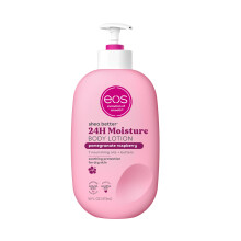 eos Shea Better Body Lotion  Granatapfel-Himbeere, 24-Stunden-Feuchtigkeits-Hautpflege, leicht und nicht fettend, hergestellt mit natrlicher Shea,
