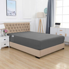 Elegant Comfort 1500 Premium-Hotelqualitt, 45,753,3 cm tief  extra tiefes Einzel-Spannbettlaken fr hohe Matratzen, luxuris und weich, Smart Pock