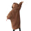 THE COMFY Teddy Bear Quarter-Zip | Oversized Mikrofaser & Sherpa Tragedecke, Einheitsgröße - Camel 2