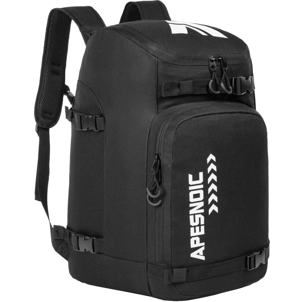 Sac    dos pour chaussures de ski AIRTTUZ     Id  al pour les voyages, avec ext  rieur et fond imperm  ables     Pour hommes, femmes et jeunes. (NOIR)