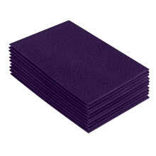 FabricLA Acryl-Filzbgen zum Basteln  weiche, vorgeschnittene 22,5 x 30,5 cm groe Filzquadrate  verwenden Sie Filzstoff-Bastelbgen fr DIY-Hobby-
