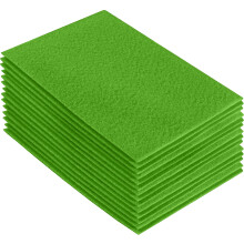 Fabricla Acrylic Felt -ark til h?ndv?rk - Soft Precut 9 """" X 12 """" inches (22,5 cm x 30,5 cm) F?lte felter - Brug filtfart?jsark til DIY -hobby -