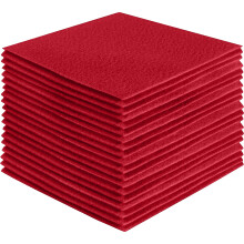 FabricLA Akrylfiltark til h?ndv?rk - Bl?dt forsk?ret 10 cm X 10 cm (10 cm X 10 cm) Filtkvadrater - Brug h?ndv?rksark af filtstof til DIY hobbykos