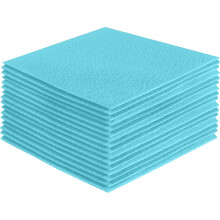 Fabricla Acrylic Felt -ark til h?ndv?rk - bl?d forudfang 6 """" x 6 """" inches (15 cm x 15 cm) Felt felter - Brug filtfart?jer til DIY -hobby -kostu