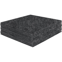 FabricLA Acryl-Filzbltter zum Basteln  weiche vorgeschnittene 30,5 x 30,5 cm (12 x 12 Zoll) groe Filzquadrate  verwenden Sie Bastelbgen aus Filz