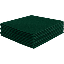 FabricLA Akrylfiltark til h?ndv?rk - Bl?dt forsk?ret 12"""" X 12"""" tommer (30,5 cm X 30,5 cm) Filtkvadrater - Brug filtstof-h?ndv?rksark til g?r-de