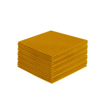 Fabricla Acrylic Felt -ark til h?ndv?rk - bl?d forudfang 6 """" x 6 """" inches (15 cm x 15 cm) Felt felter - Brug filtfart?jer til DIY -hobby -kostu