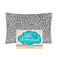 Lille Sleepy Head Youth Pillowcase 16 x 22-100% Bomuld og hypoallergenisk (gr? alfabet)