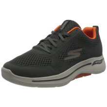 Skechers Go Walk Arch Fit - Idyllic Charcoal/Arancio 75 DM