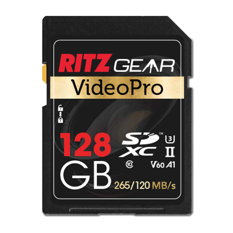 Carte SD UHS-II 128 Go SDXc Carte m   moire U3 V60 A1 Performances extr   mes Carte SD professionnelle (R 265 Mo/s 120 Mo/s W) pour reflex num   rique