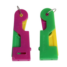 Sevender 2 stk Automatisk n?letr?dningsenhed Selvtr?der Automatisk n?letr?d Gr?n og lilla 68x20mm/2,68x0,79inch(LxB)
