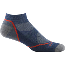 Darn Tough Vermont Light Hiker No Show lichtgewicht met kussen denim MD US 8-9.5