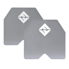 Plaques de gilet lest    - 8,75 lb (vendues par paire) - Poids total du gilet   : 20 lb - F&F Fitness - Compatible avec la plupart des gilets lest   s