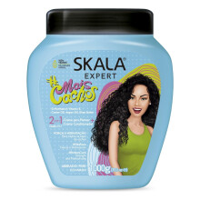 SKALA Hair Type 3ABC - Eliminate Anti Frizz For Curly Hair -2 in 1 Conditioning Treatment Cream and Cream To Comb -100% VEGAN - Extra Large Size 35.2