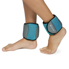 Pesas de tobillo Gaiam para entrenamiento de fuerza, con correas ajustables, para mujeres y hombres. Ideales para caminar, correr, pilates, yoga,