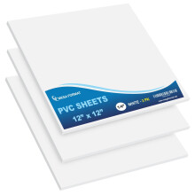 Mega Format udvidede PVC-plastplader - 12"""" X 12"""" stift hvidt ark til h?ndv?rksskilte og sk?rme - Sintra Celtec PVC-plade - Vandt?t til udend?rs