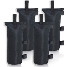 MASTERCANOPY 100lbs Canopy Weight Sandbags 9x14 Black