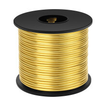 Filo di alluminio artigianale calibro 8 calibro 12 calibro 18 Luxiv 1mm 2mm 13mm filo di alluminio per linea di lavorazione morbida linea artisti
