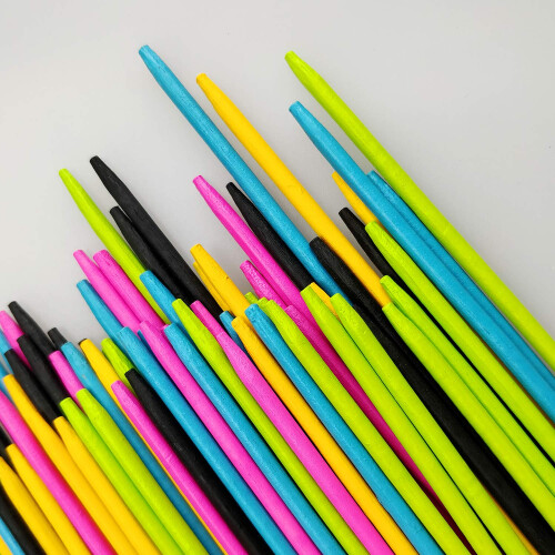 CODOHI 90PCS Μπαμπού Παιχνίδι Στύλοι 7.5 Ίντσες Κλασικό Παιχνίδι για Οικογένειες 2